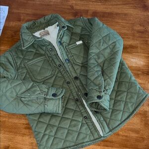 Weatherproof Kids Quilted Jacket - Green